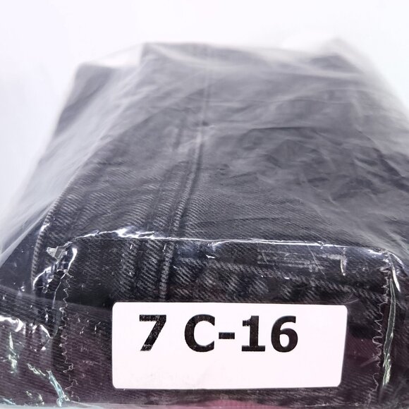 Madewell Metropolis Snap Jean Skirt Size 4 Black Button Up Mini Denim - Picture 9 of 9